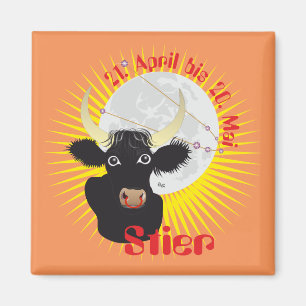 Imán Stier 21. Abril bis 20. Mai Magnet