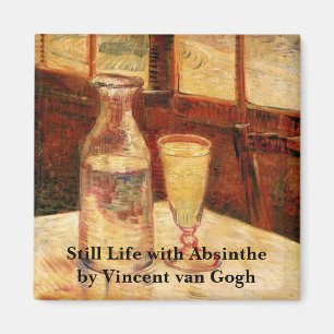 Imán Still Life with Absinthe by Vincent van Gogh