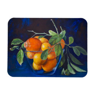 Imán Still Life with Lemons and Orange Branch