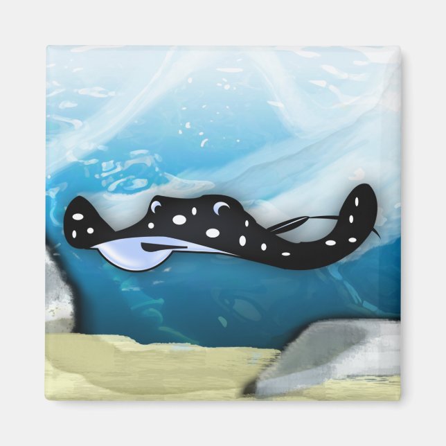 Imán Stingray Swoosh (Frente)