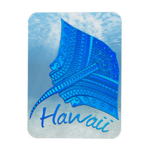 Imán Stingray tribal hawaiano