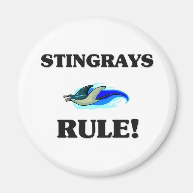 IMÁN ¡STINGRAYS RIGE! (Frente)