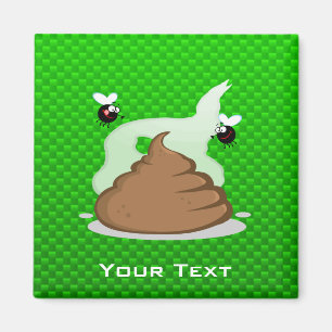 Imán Stinky Poo; Verde