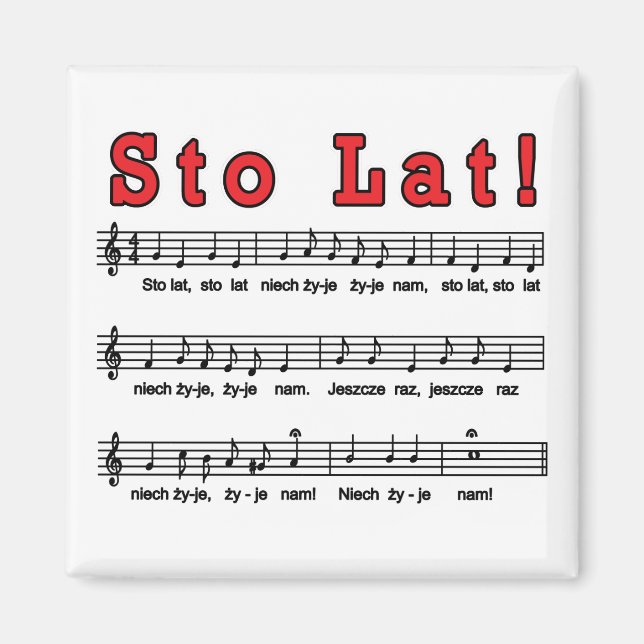 Imán ¡Sto Lat! Canción (Frente)