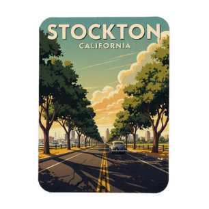 Imán Stockton California Central Valley