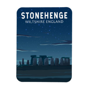 Imán Stonehenge Inglaterra Viajes Arte de época