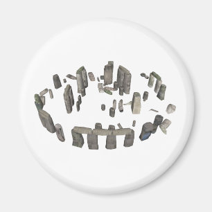 Imán Stonehenge: Modelo 3D: