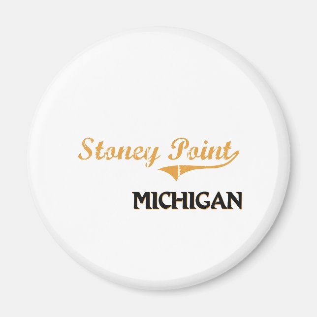 Imán Stoney Point Michigan Classic (Frente)