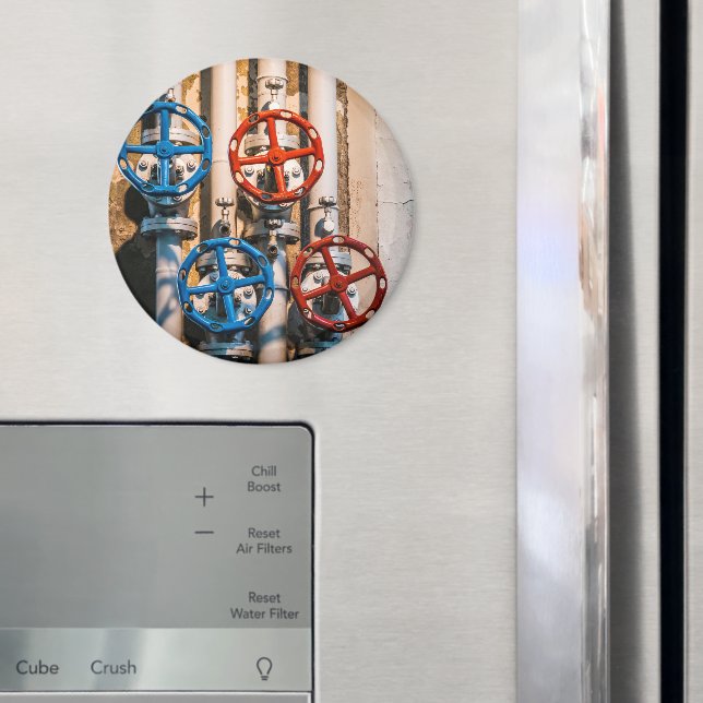 Imán Stopcock en Schiffbau, Zúrich (In situ (nevera))