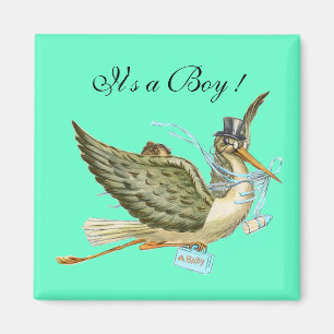 IMÁN STORK BABY SHOWER
