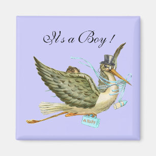 IMÁN STORK BABY SHOWER