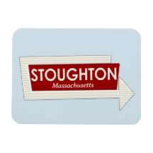 Stoughton Massachusetts Recuerdos Magnet