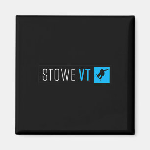 Imán Stowe Vermont Snowboard Box Tipo