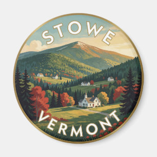 Imán Stowe Vermont Viaje Mount Mansfield