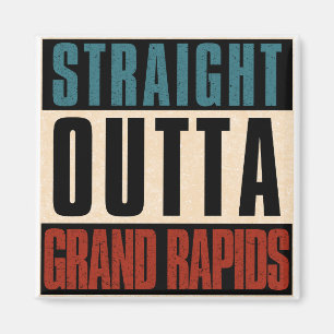 Imán Straight Outta Grand Rapids Michigan MI