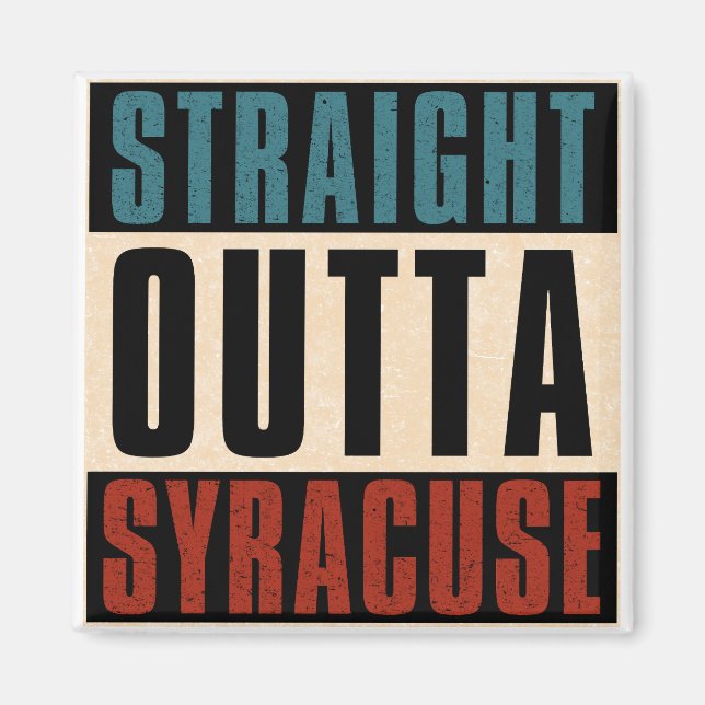 Imán Straight Outta Syracuse New York NY (Frente)