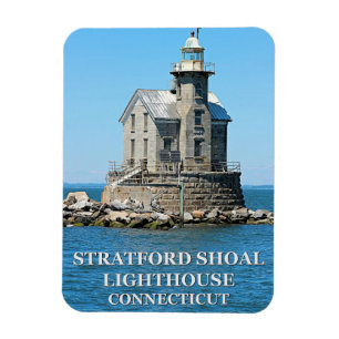 Imán Stratford Shoal Lighthouse, Connecticut