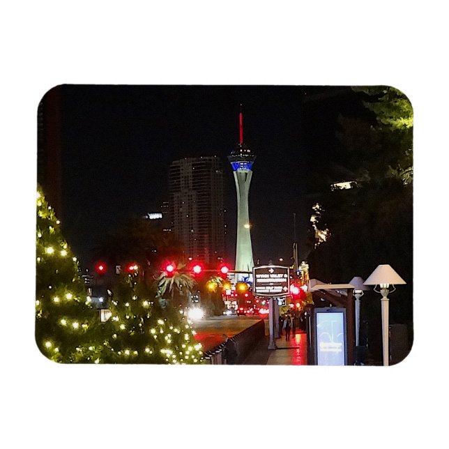 Imán Stratosphere Tower Las Vegas #3 Magnet (Horizontal)