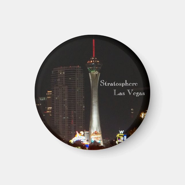 Imán Stratosphere Tower Magnet (Frente)