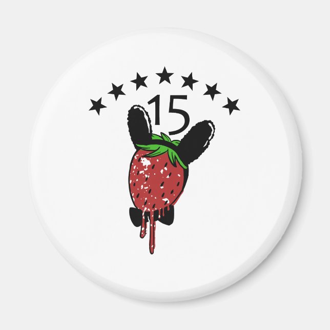 IMÁN STRAWBERRY BUNNY (Frente)