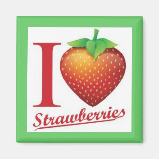 IMÁN STRAWBERRY MAGNET POR BEVERLY