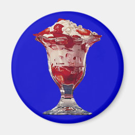 Imán Strawberry Sundae