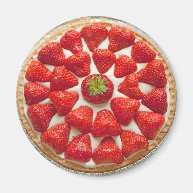 Imán Strawberry Tart Magnet (Frente)