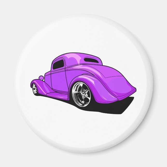 Imán Street Rod Purple (Frente)