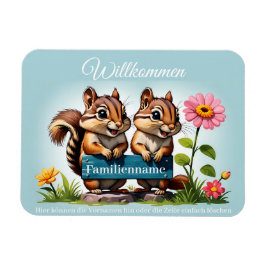 Imán Streifenhörnchen informieren