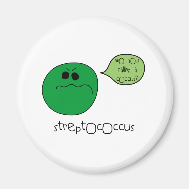 Imán Streptococcus (Frente)