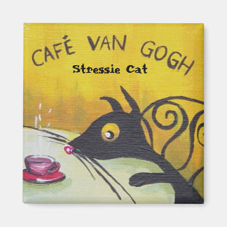 Imán Stressie Cat