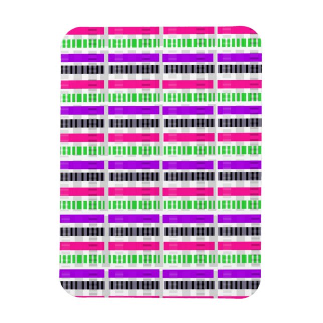Imán Stripe & Check 2014 (Vertical)