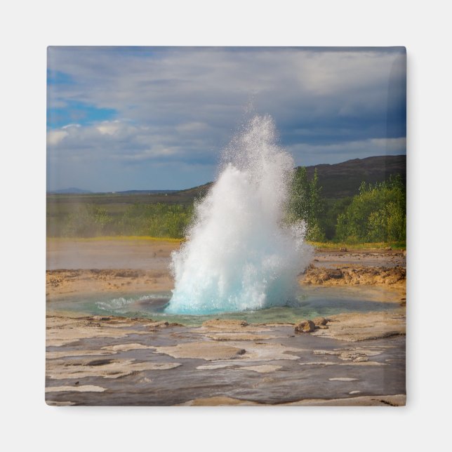 Imán Strokkur Geyser Fridge Magnet (Frente)