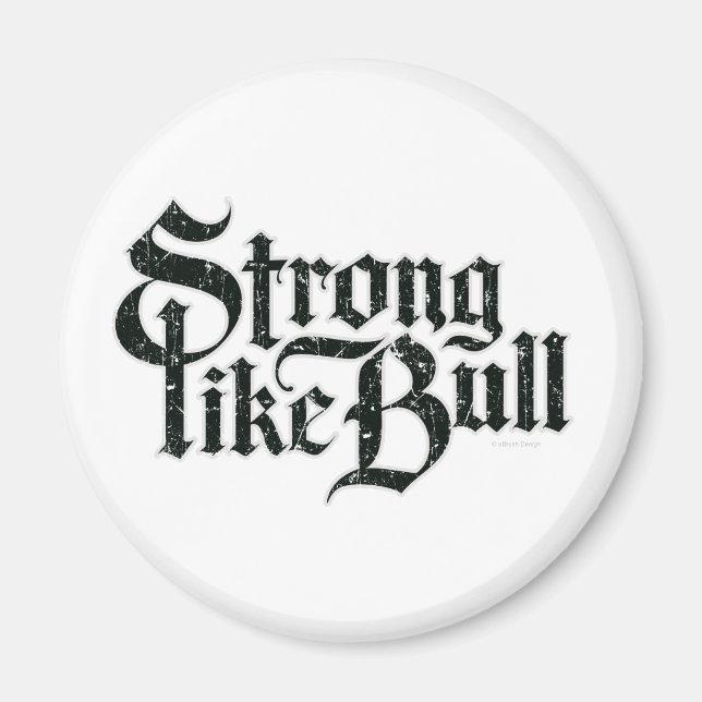 Imán Strong Like Bull (Frente)