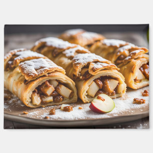 Imán Strudels de manzana