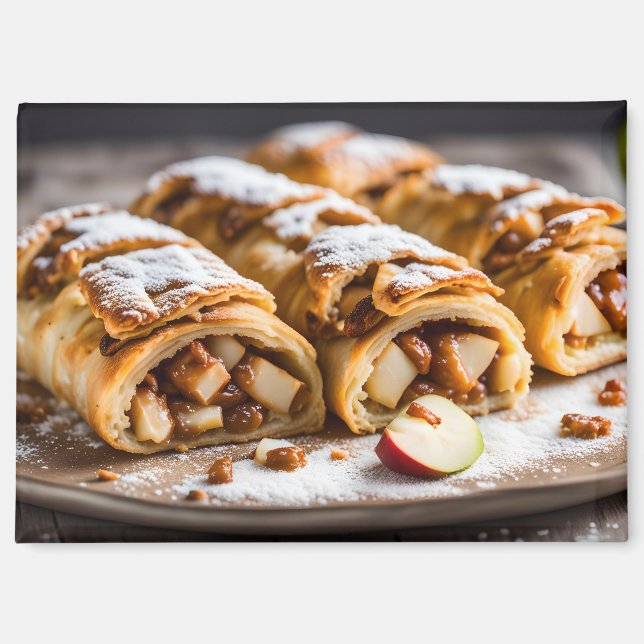 Imán Strudels de manzana (Anverso)
