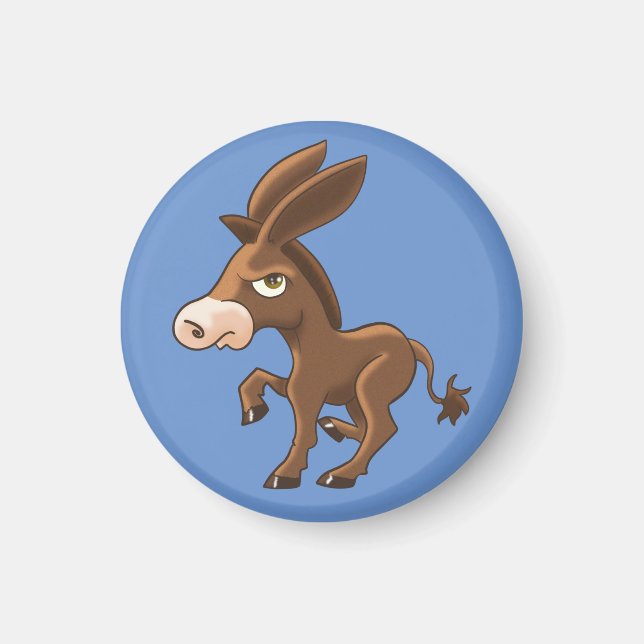 Imán Stubborn Personalizado Donkey (Frente)