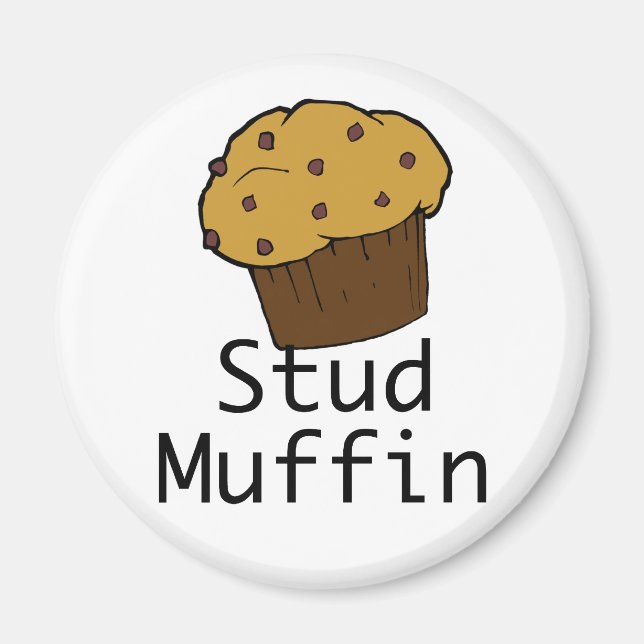 Imán Stud Muffin Boy (Frente)