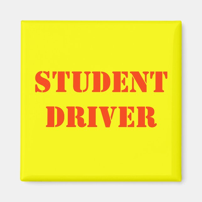IMÁN STUDENTDRIVER (Frente)