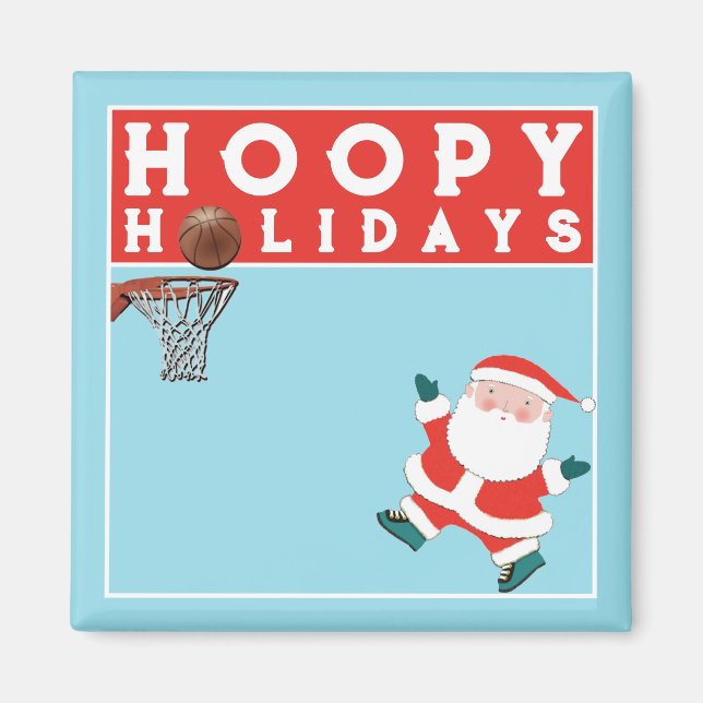 Imán Stuffer Stocking de baloncesto (Frente)