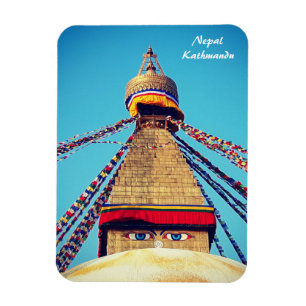 Imán Stupa - Boudhanath, Dharma, Katmandú, Nepal
