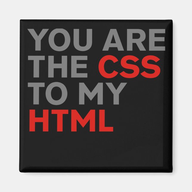 Imán Su es el CSS a mi HTML (Frente)