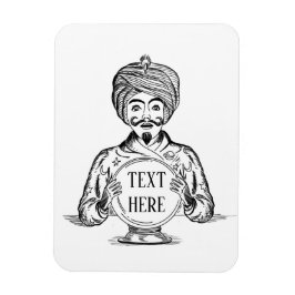 Imán Su futuro "texto Personalizar"