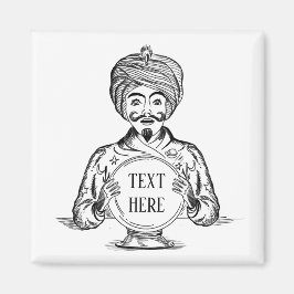 Imán Su futuro "texto Personalizar"