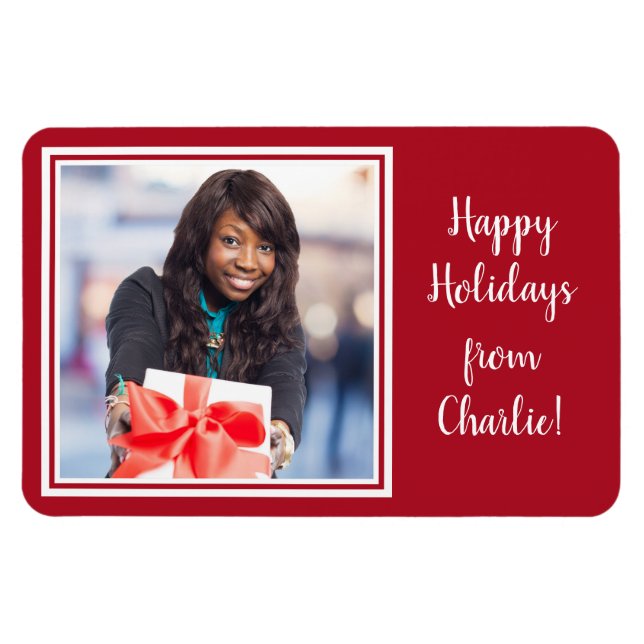 IMÁN SU IMAGEN DE PERSONALIZADO DE FOTOS (Horizontal)