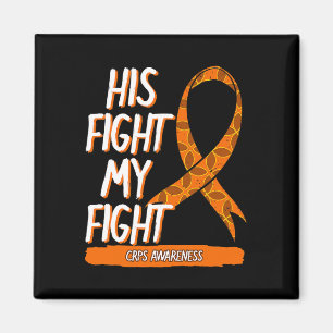 Imán Su lucha contra mi lucha CRPS Naranja de concienci