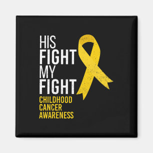 Imán Su lucha es mi lucha Conciencia del cáncer infanti