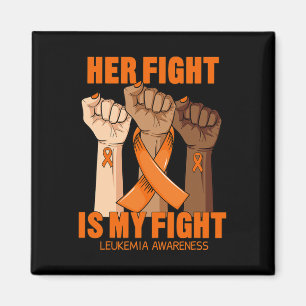 Imán Su Lucha Es Mi Lucha Concienciación Sobre Leucemia