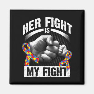 Imán Su lucha es mi lucha contra el autismo, conciencia