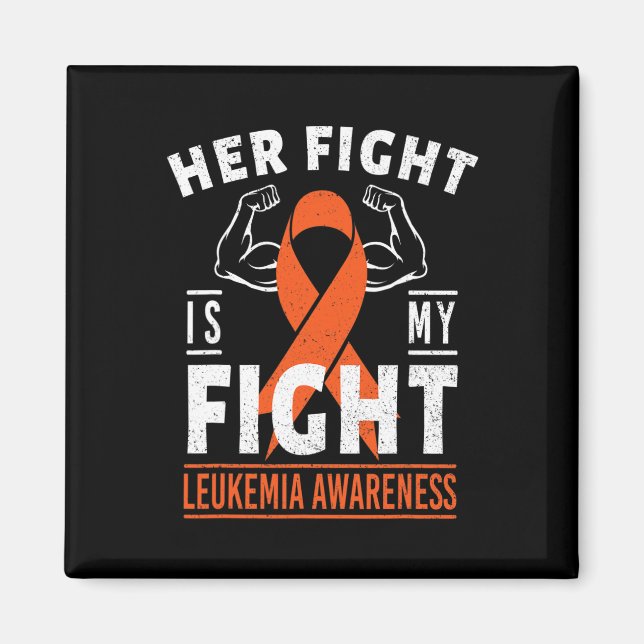 Imán Su lucha es mi lucha contra el cáncer de leucemia (Frente)